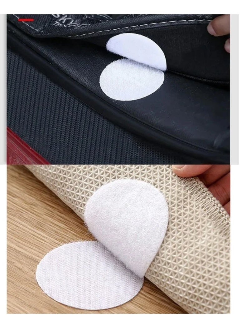 10pcs Anti-Slip Fixation Round Carpet Stickers For Bedsheets, Sofas, Car Cushions - Image 4